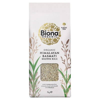 M&S Organic Basmati Brown Rice 1kg- Buy online at McGrocer