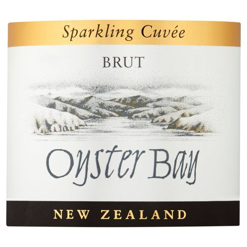 Oyster Bay sparkling wine cuvee brut NV 75cl, imported from the UK