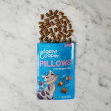 Edgard & Cooper Natural Cat Treat Pillows with Salmon