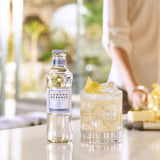 London Essence Co. soda water with sodium bicarbonate 200ml glass bottle, UK version