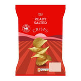 M&S Ready Salted Crisps 150g, imported from the UK