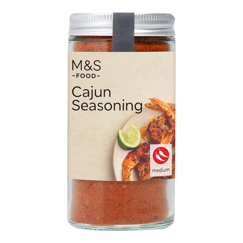M&S Cajun Seasoning 65g, imported from the UK