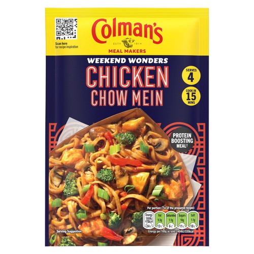 Colman's Chicken Chow Mein Meal Maker 40g - British product