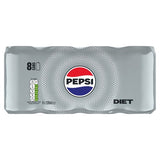 Pepsi Diet Cola 8 x 330ml cans, imported from the UK