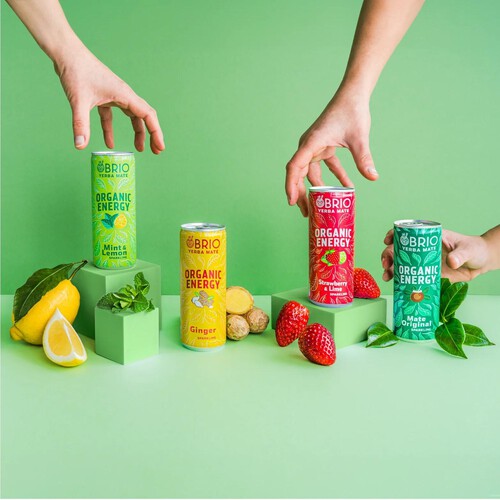 Brio Natural Organic Energy Drink Ginger