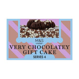 M&S Extremely Chocolatey Cake 310g, imported from the UK.