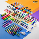 BIC Cristal Original Ballpoint Pens Assorted Box of 4