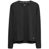 M&S Womens Goodmove Scoop Neck Fitted Gym Top, 16, Black