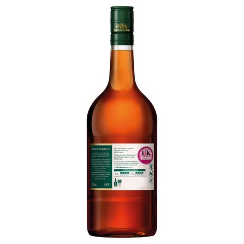 Three Barrels French brandy VSOP 1L, imported from the UK