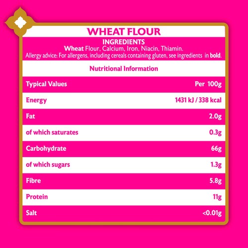 Elephant Atta Medium Chapatti Flour - British product