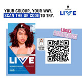 Schwarzkopf permanent hair dye Ruby Glaze box - British product