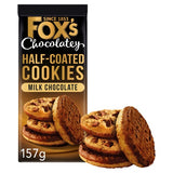 Fox's half coated milk chocolate cookies 175g, UK version