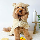 Cocopup Teddy microfibre drying robe Large British brand