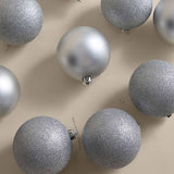 M&S Oversized Shatterproof Decorations, Silver