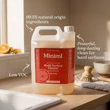 Miniml Multi-Surface Cleaner Blood Orange 5L, imported from the UK