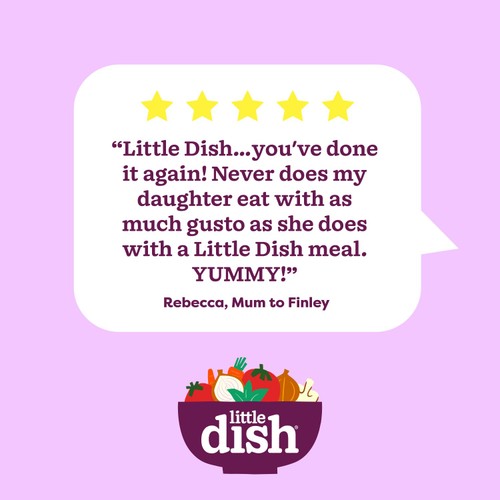 Little Dish chicken and vegetable pie toddler meal 200g, UK version