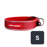 EzyDog Neo Classic Red Dog Collar Small