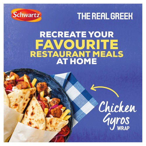 Schwartz The Real Greek Chicken Gyros seasoning mix 20g (British brand)
