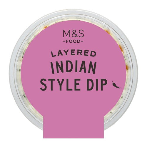 M&S Indian Style Dip 170g, imported from the UK