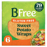 BFree Sweet Potato Wraps 6 x 42g - British product