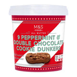 M&S 9 Peppermint & Double Chocolate Cookie Dunkers