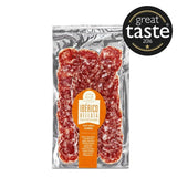 Brindisa nitrate-free Spanish Iberico Bellota salchichon slices 100g - British product