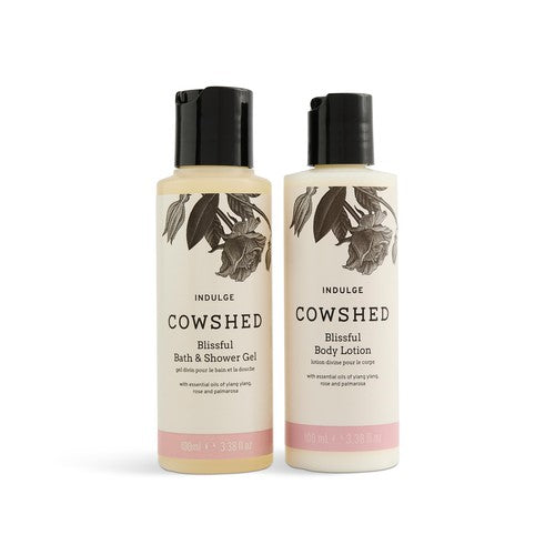 Cowshed Christmas Indulge Mini Shower Gel & Body Lotion Duo Gift
