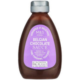M&S Belgian milk chocolate dessert sauce 300g, imported from the UK