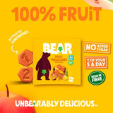 Bear Treasures tropical flavour kids fruit snack 5 x 20g - British product