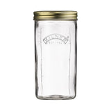 Kilner wide mouth preserve jar 1 litre, UK version