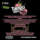 Tango Peach Thirst Trap Zero sugar-free soft drink, imported from the UK