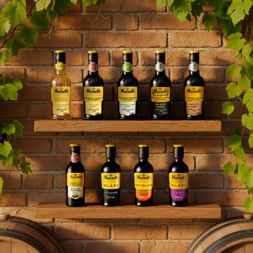 Mazzetti Balsamic Vinegar Gold 4 Leaf 250ml, imported from the UK