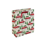 Christmas Car Kraft Medium Gift Bag