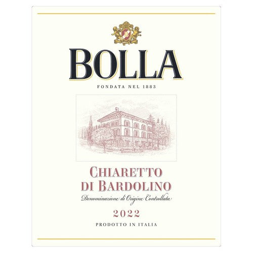 Bolla Bardolino Chiaretto DOC rosé wine 75cl - British product