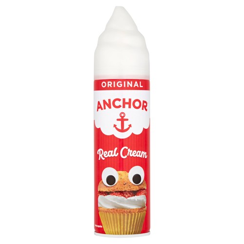 Anchor original real cream spray 250g - British product