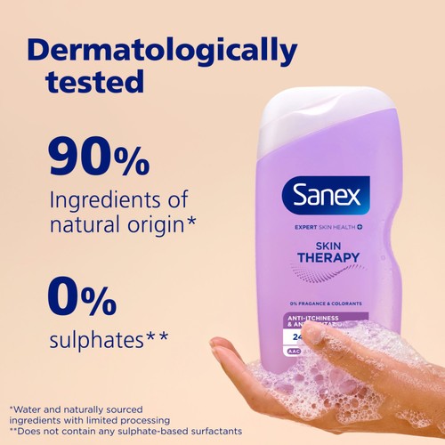 Sanex Skin Therapy Anti-Irritation Body Wash Shower Gel 450ml