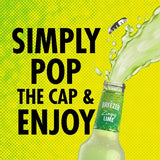 Breezer Lime alcoholic drink bottle, imported from the UK