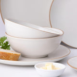 Mason Cash Classic Cream dinner set 12-piece, imported from the UK