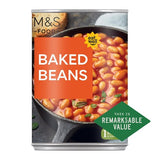 Marks & Spencer baked beans in tomato sauce 400g - British product