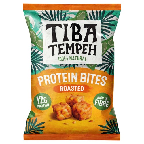 Tiba Tempeh roasted protein bites 60g (British brand)