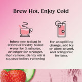 Twinings Superblends Glow with Strawberry Cucumber  Green Tea