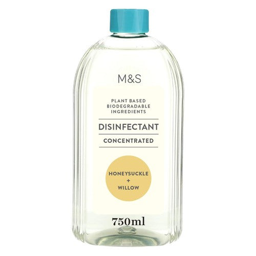 M&S concentrated disinfectant honeysuckle and willow 500ml, imported from the UK