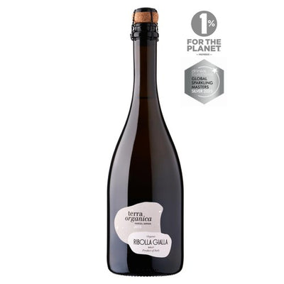 M&S Terra Organica Parcel Series No.3 Ribolla Gialla Organic Sparkling Wine 75cl- Buy online at McGrocer
