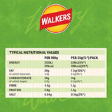 Walkers pickled onion crisps 6-bag multipack (British brand)