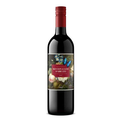 M&S Montepulciano D'Abruzzo red wine 75cl imported from the UK