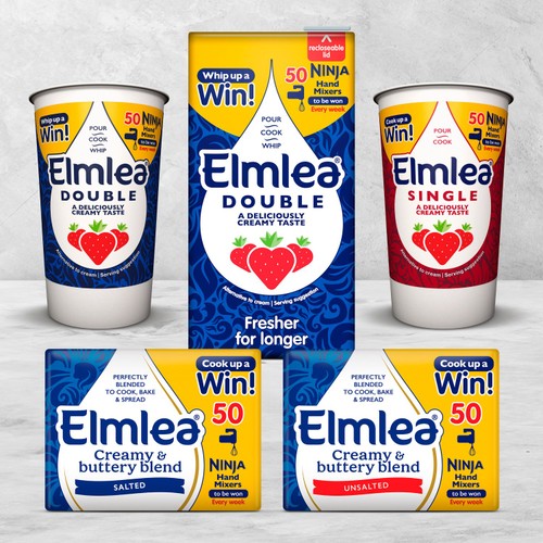 Elmlea Double Alternative to Cream 500ml, UK version