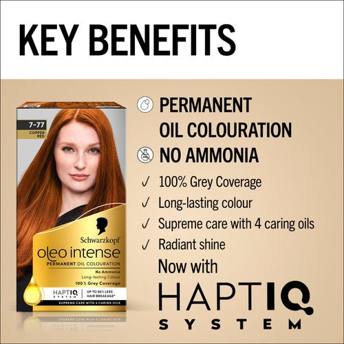 Schwarzkopf copper red permanent hair dye (British brand)