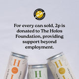 HOLOS Organic Sparkling Tea Cucumber Mint