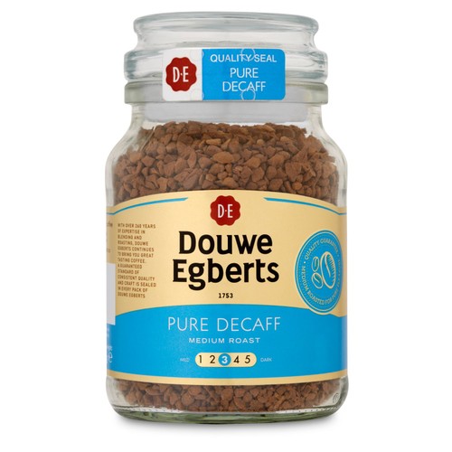Douwe Egberts decaff instant coffee 95g - British product