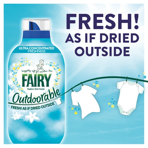 Fairy Outdoorable fabric conditioner 630ml - British product